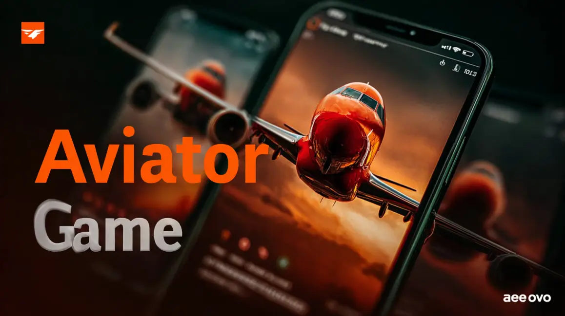 Classic Fun, Modern Thrills with Aviator at BASA3. A woman in a pink dress holds a phone showing the 'Aviator Game', with a 777 slot machine nearby, blending classic casino fun with modern crash game excitement at BASA3.